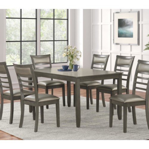 Darla Dining Set Grey